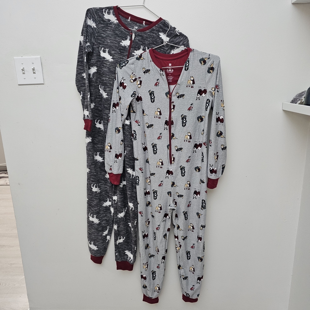 Cozy Animal Print Pajama Set